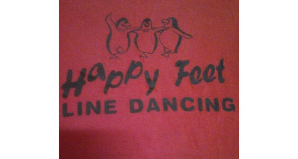 Happy Feet Line Dancing Logo